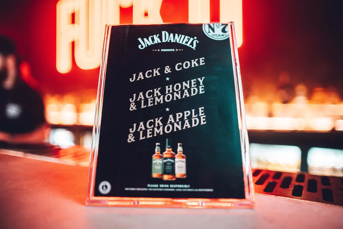 Jack Daniel's product launch room takeover at Cirque Du Soul event