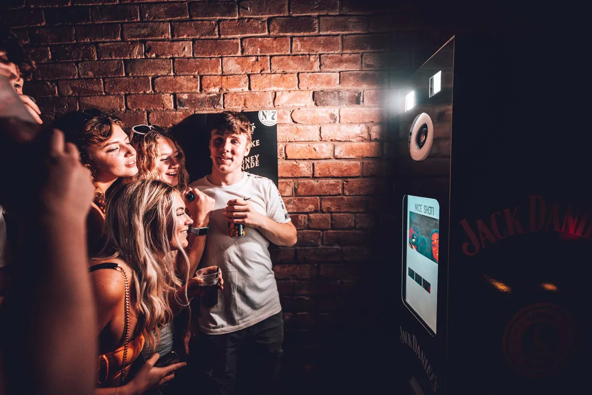 Jack Daniel's branded bar and spirit samples activation