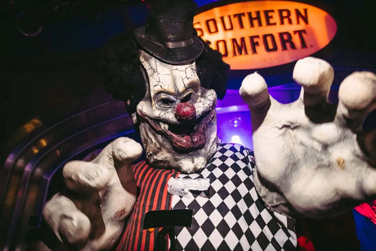Southern Comfort brand integration at Halloween celebration