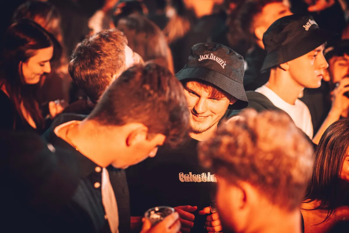 Gen Z students experiencing Jack Daniel's new product range