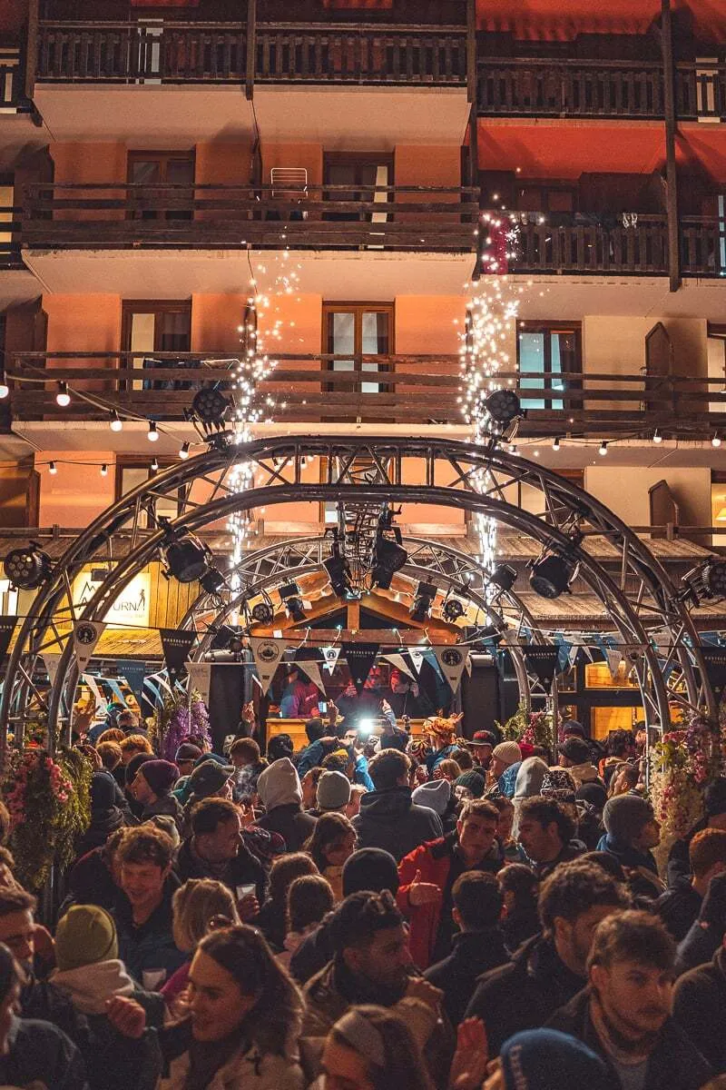 Folie Douce residency partnership event