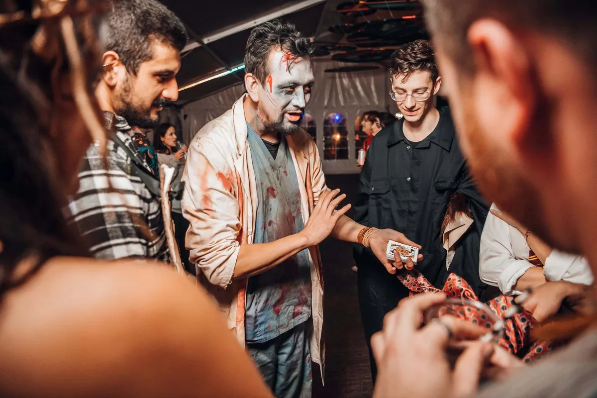 Headline DJ performance at Halloween celebration