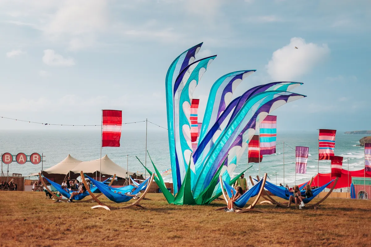 Festival branding and stage design at Boardmasters