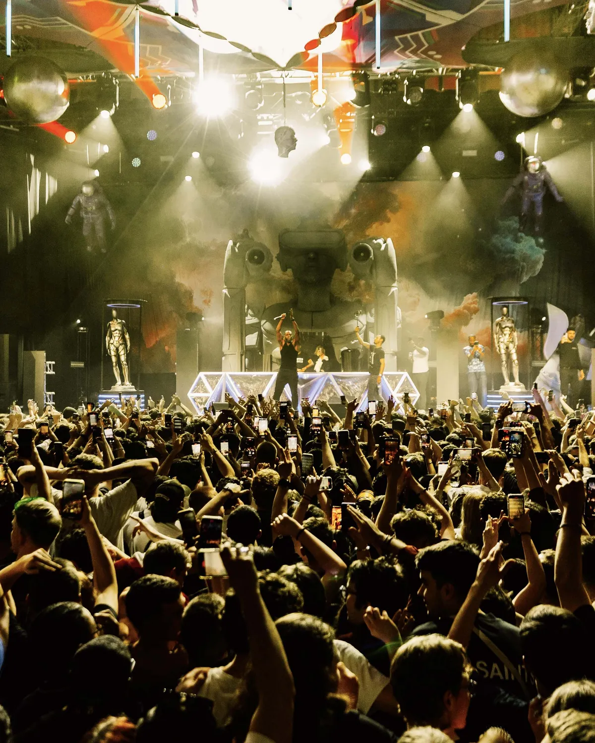 High-energy performance and music production