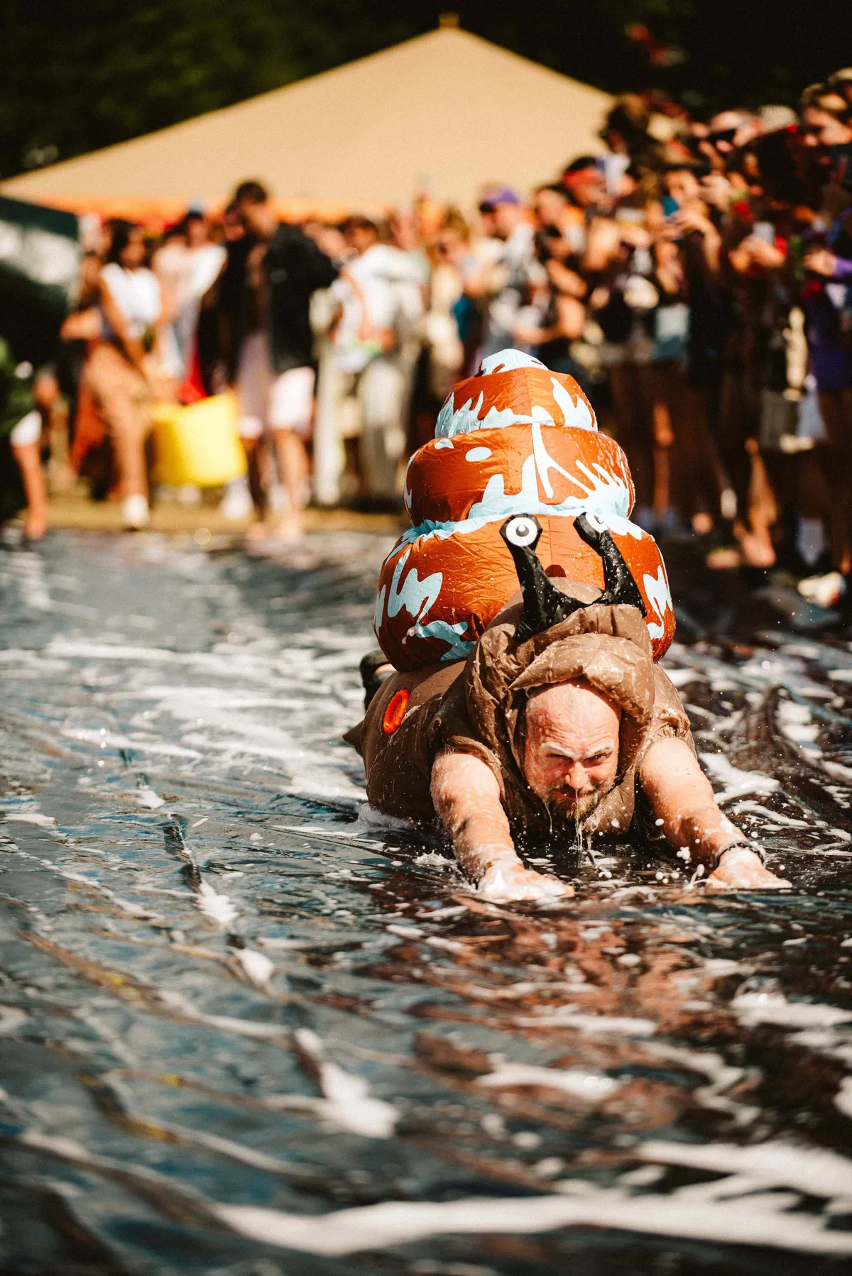 Electronic music stage at boutique festival